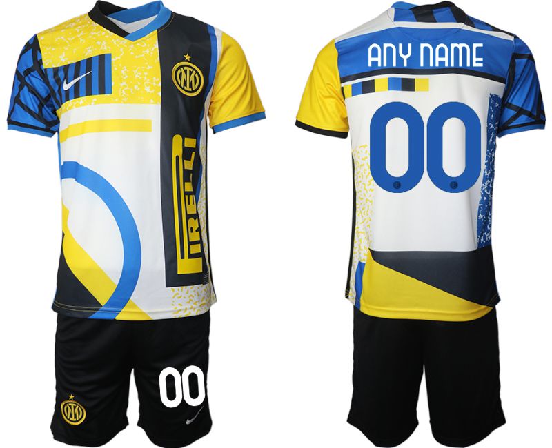 Men 2020-2021 Club Inter Milan Third away black customized Nike Soccer Jersey->paris st german jersey->Soccer Club Jersey